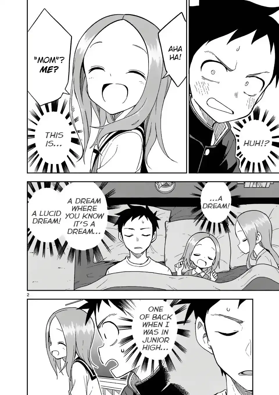 Karakai Jouzu no (Moto) Takagi-san Chapter 190 2